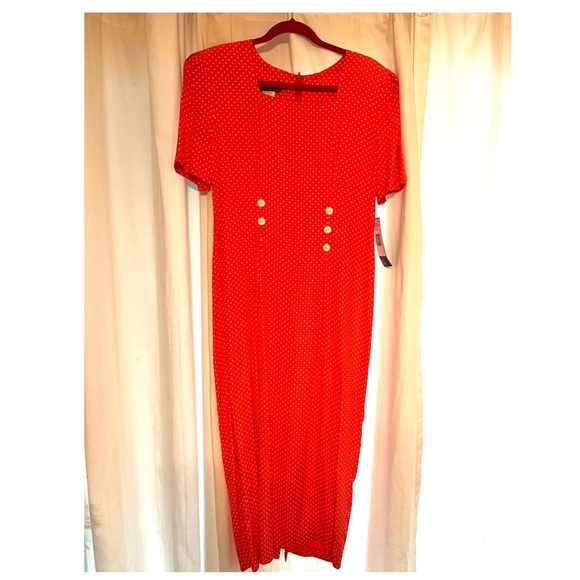 Vintage My Michelle midi dress, size 13/14. - Picture 2 of 7